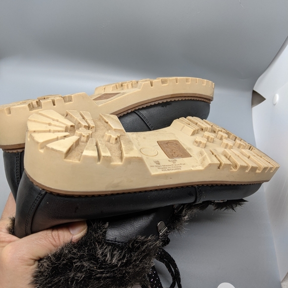 Sam Edelman faux fur boots size 7 - Picture 9 of 12